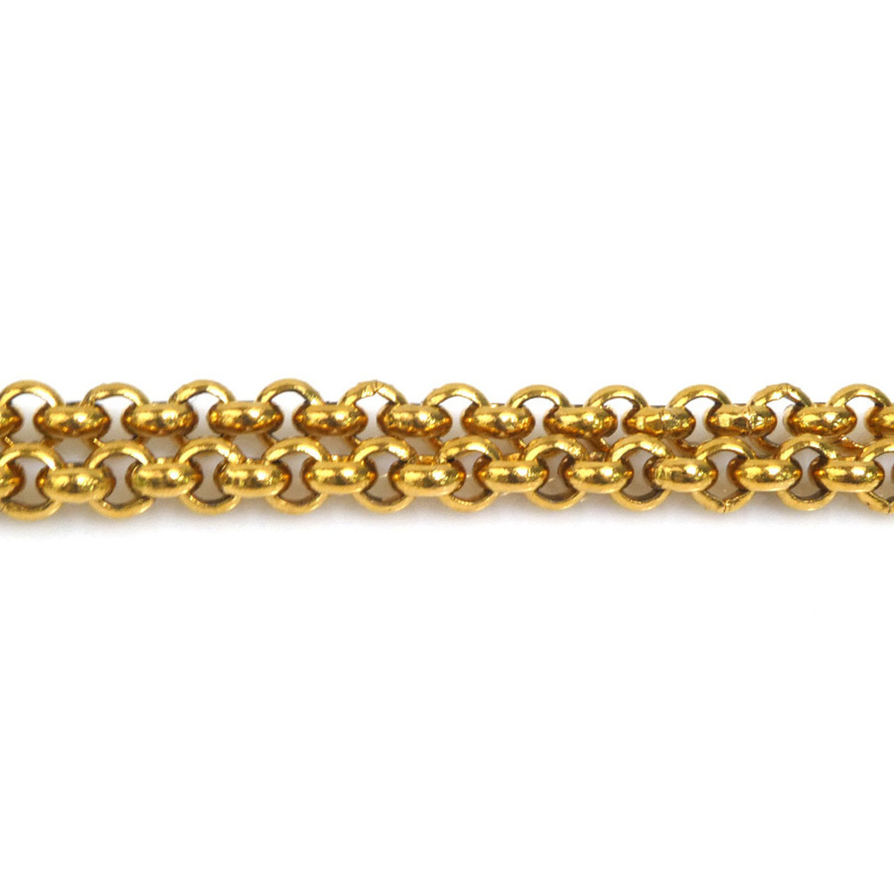 CHANEL Gold Logo Necklace - Picture 5 of 10
